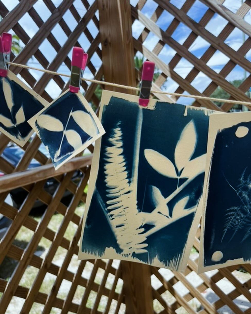Cyanotype Tote Making Workshop at Botanical House